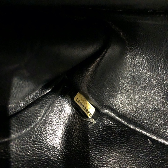 【60MK】Chanel Black Hardware Reissue Bag Sku# 82981 (Gently Used) - Picture 12 of 12